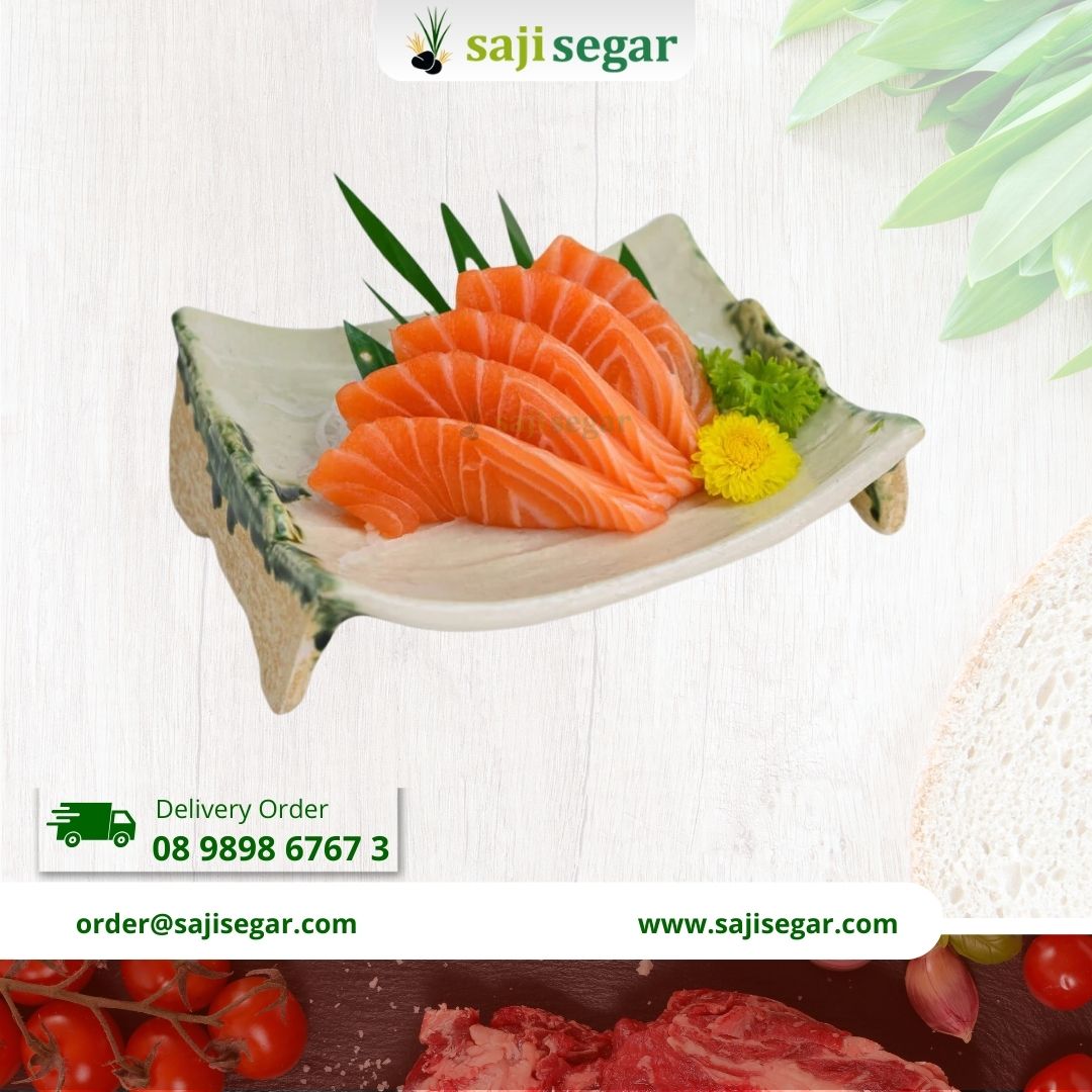 Salmon Sashimi @300gr Fresh Premium Grade Ready to Eat